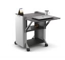 SOS Spacewood LiteOffice Bunny Portable/Foldable Multipurpose Utility Trolley Table (Silver & Grey)...