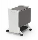SOS Spacewood LiteOffice Bunny Portable/Foldable Multipurpose Utility Trolley Table (White & Grey)...