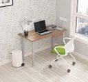 SOS Spacewood LiteOffice Eco Desk with Drawer Home and Office Table (Persian Walnut)...