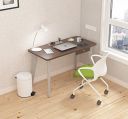 SOS Spacewood LiteOffice Smart Desk with Drawer Home and Office Table (Lorraine Walnut)...