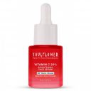Soulflower 20% Vitamin C Face Serum With Vitamin E, Kakadu Plum, Lemon For Glowing Skin, Reduces Dark Spots, Pigmentation & Dull Skin |30X* Vitamin C Booster Hydrate & Glow Formula | 20ml...