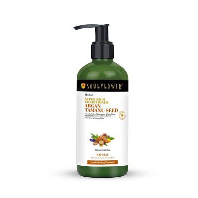 Soulflower Hair Conditioner| Dry, Frizzy & Tangled Hair, Hair Fall, Hydration & Nourishment, 250ml