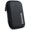Sounce Hard Disk Drive Pouch case for 2.5" HDD Cover WD Seagate Slim Sony Dell Toshiba (Black)...