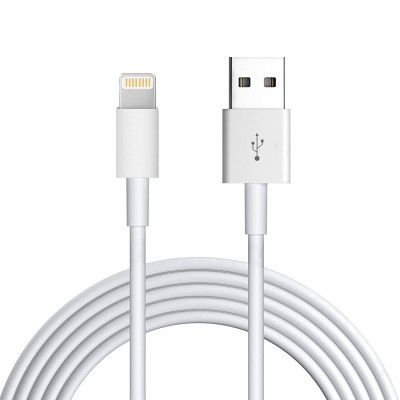 Sounce iPhone Charger Cable 6 Foot, Apple MFi Certified Lightning Cable 6ft USB Cord for iPhone 13/12/11/Pro/Max/Mini/SE/XR/XS/X/8/7/Plus/6/6S, iPad/iPad Air 2/Mini 4/3/2, White