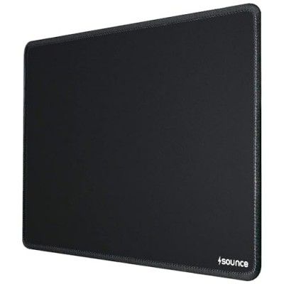 Sounce Mouse Pad Speed Type Mouse Pad (260mm x 210mm x 2mm) (Black)