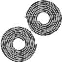 Sounce Spiral Cable Protector, Chargers Cable Protector Data Cable Protective Sleeve, Headphone Saver, Charger Protective Cover for Phone USB Prevent Pets from Biting The Cable (Set of 2)...