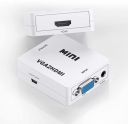 Sounce VGA to HDMI 1080P Full HD Mini VGA to HDMI Audio Video Converter Adapter Box with USB Cable and 3.5mm Audio Port Cable Support HDTV for PC Laptop Display Computer Mac Projector...