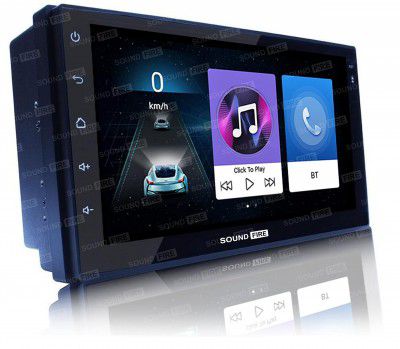 SOUND FIRE NEXGeneration Android 2Din 7 Inch Ultra HD Capacitive Polegadas Touch Screen GPS Navigation AM/FM Radio Audio Receiver Support (1GB/16GB)