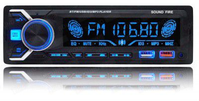 Sound FIRE SF- 46 220W Dual-USB/FM/SD/AUX/Bluetooth Wireless with Phone Caller Id Receiver Car Stereo