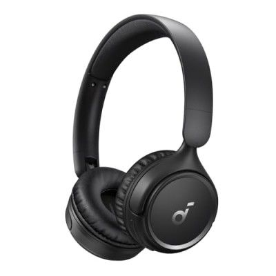 soundcore by Anker H30i Wireless On-Ear Headphones, Foldable Design, Pure Bass, 70H Playtime, Bluetooth 5.3, (Black)