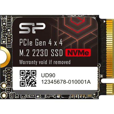 SP Silicon Power UD90 2230 2TB SSD PCIe Gen 4x4 R/W Up to 5,000/3,200 MB/s, M.2 2230 Internal Solid State Drive (SP02KGBP44UD9007IN)