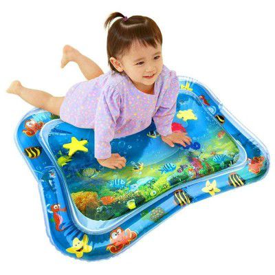 S&P SUBLIMATION Water Play Mat Toys Tummy Time Leakproof Water Play Mat, Fun Activity Play Center Indoor and Outdoor Water Play Mat for Baby