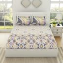 Spaces Urban Organic 100% Cotton Large Bedsheet Air Purifying Anti-Bacterial (Geometric, 274 cm x 274 cm)...