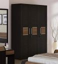 Spacewood Amazon 3 Door Wardrobe - Natural Wenge...