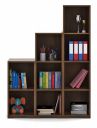 SPACEWOOD Book Case 123 - Walnut Bronze...