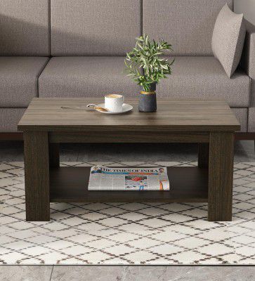 Spacewood Center Table | CT 111 | 3 Year Warranty | Coffee Table, Tea Table, Center Table for Living Room, Coffee Table for Living Room| Fumed Oak & Vintage Wood