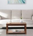 Spacewood Kosmo Harmony Coffee Table in Natural Teak Finish...