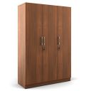 SPACEWOOD Optima 3 Door Wardrobe - Walnut Rigato...