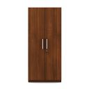 Spacewood Optima Wardrobe | 3 Year Warranty | Almirah, Cupboard, Almari, 2 Door Wardrobe with Mirror, 1 Hanging Space|Engineered Wood...