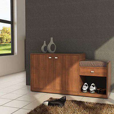 SPACEWOOD Shoe Rack All-in-One - Walnut Rigato