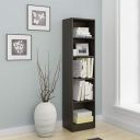 Spacewood William Book Case | 3 Year Warranty  Book Stand Size, Size-1600 X 400 Engineered Wood, 5 Shelves - Fumed Oak...