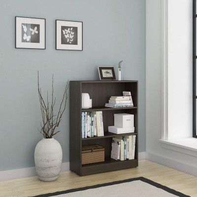 Spacewood William Book Case | 3 Year Warranty |Book Shelf for Home
