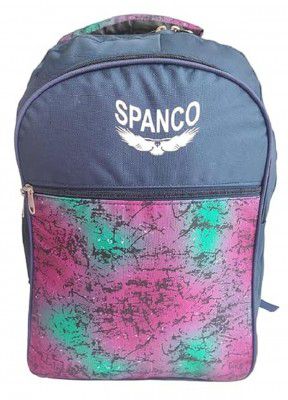 SPANCO Backpack Size in Inches : 18 X 12 X 9 | Color : Blue