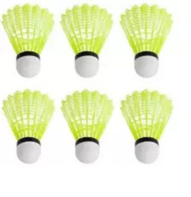Spanco Badminton Shuttlecocks, Badminton Shuttlecock Pack of 6,