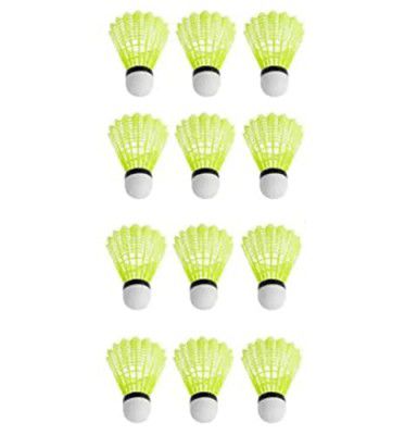 Spanco Badminton Shuttlecocks,Pack of 12