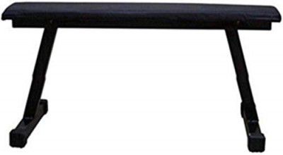 SPANCO Heavy Duty Flat Foldable Weightlifting Bench (355 kg Holding Capacity)/ Utility Exercise Bench for Weight Strength Training / Sit Up Abs Fitness Bench for Full Body Workout & Home Gym