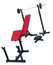 Spanco Full Body Exercise Bench with X Tummy Twister & Squat Stand (Incline/Decline/Flat/Leg Exerciser/Lats Exerciser/Dips Stand/Push Up Stand)- 260 kg SPC_FL_BDY_FTNS_XTWSTR_260_KG_HC...