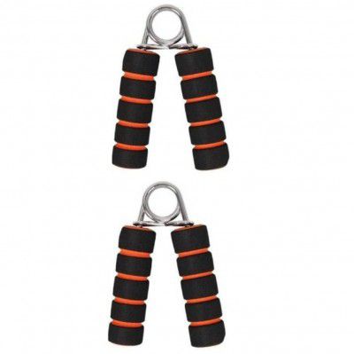 Spanco Pack of 2 ( One Pair ) Hand Gripper Wrist Exerciser Fitness Foam Hand Grip for Gym Stretching Hand strengtheners for Men Women