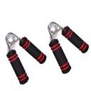SPANCO Pack of 2 (One Pair) Hand Gripper Wrist Exerciser Fitness Foam Hand Grip for Gym Stretching Hand strengtheners (Pink)...