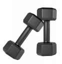 SPANCO PVC Fragrance Dumbbells Pack of 2 for Home Gym Equipment...