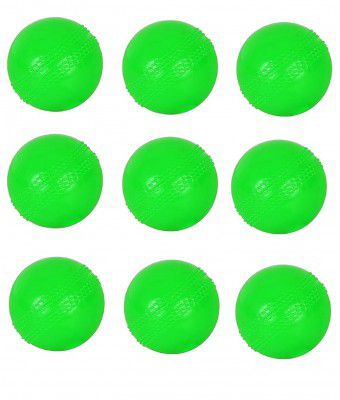 SPANCO Soft Cricket Balls Practice, Training for All Age Group, Recommended for Indoor/Outdoor Street & Beach Cricket