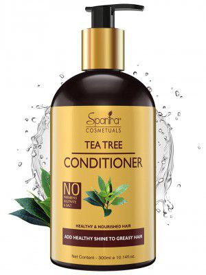 Spantra Tea Tree Conditioner 300Ml, Add Healthy Shine To Greasy Hair, Paraben Free, Sulphate Free