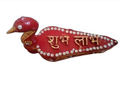 Sparkling Peacock Shape Roli/Kumkum-Chawal-Akshat-Haldi Wooden Chopda/Box for Gift and Pooja Decorative Purpose