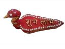 Sparkling Peacock Shape Roli/Kumkum-Chawal-Akshat-Haldi Wooden Chopda/Box for Gift and Pooja Decorative Purpose...