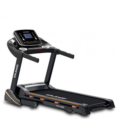 SPARNOD FITNESS STC-4250 (4 HP Peak AC Motor) Automatic Motorized Walking and Running Semi-Commercial Treadmill