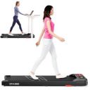 Sparnod Fitness STH-3002 Home Use Walking Pad Treadmill for Home Use Compact, Ultra-Slim 100 Kg Capacity...