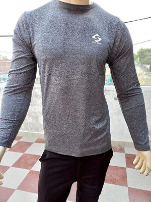 SPARSH T-Shirt (Medium, Dark Grey)