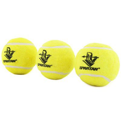 Spartan Cricket Tennis Ball, Pack of 3