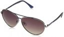 Spartan Gradient Aviator Unisex Sunglasses - (SPS080 C123|61|Grey Color Lens)...