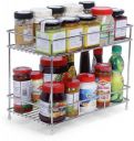 SPARTAN STEEL Containers Kitchen Rack Steel Big Size Stainless Steel 2 Layer KitcRack| Modular Kitchen Storage Rack...