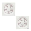 Spartan Ventilo 8 inch Exhaust Fan | Blade Size 200 mm | 6 Months Warranty | White Ventilation Fan | Pack of 2 | For Kitchen, Office and Bathroom...
