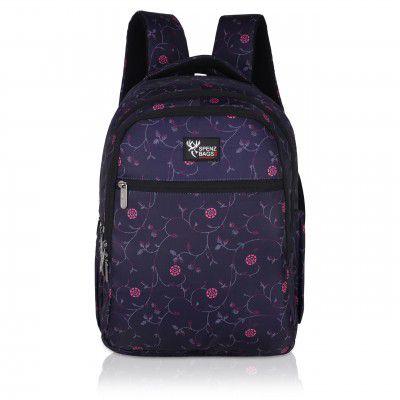 Spenz Glitter School & College Bag for Girls 17.5 inch Laptop Backpack for women