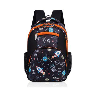 Spenz Space School Bag | 2 Compartment Backpack with Water Resistant Fabric