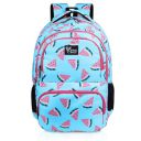 SPENZ Watermelon School Bag, 3 Compartment Backpack with Water Resistant Fabric...
