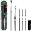 Spera Ear Cleaner Reusable Ear Wax Cleaner Tool Set, Ear Cleaning Kit with Storage Box and Cleaning Brush...