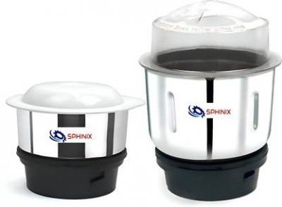 SPHINIX Combo Chutney Jar Mixer Jar (250ml, 500ml)